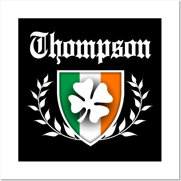 Thompson Shamrock Crest Wall Art by robotface